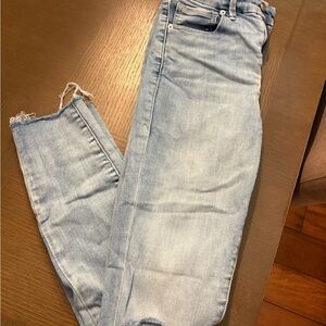Good American Denim with Distressed Details